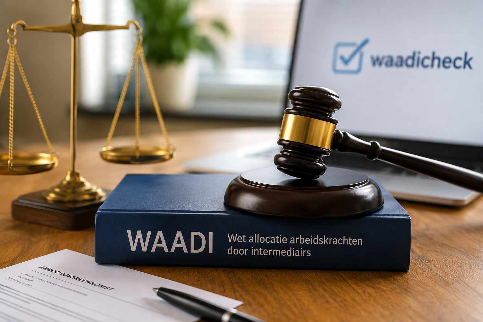 Rechtszaal illustratie bij Waadi-zaak